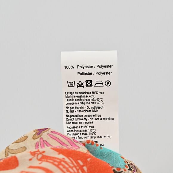 LA FEE MARABOUTEE‎ Top Womens Size 40 Multicolor Printed Sleeveless Tank Blouse - Picture 9 of 11